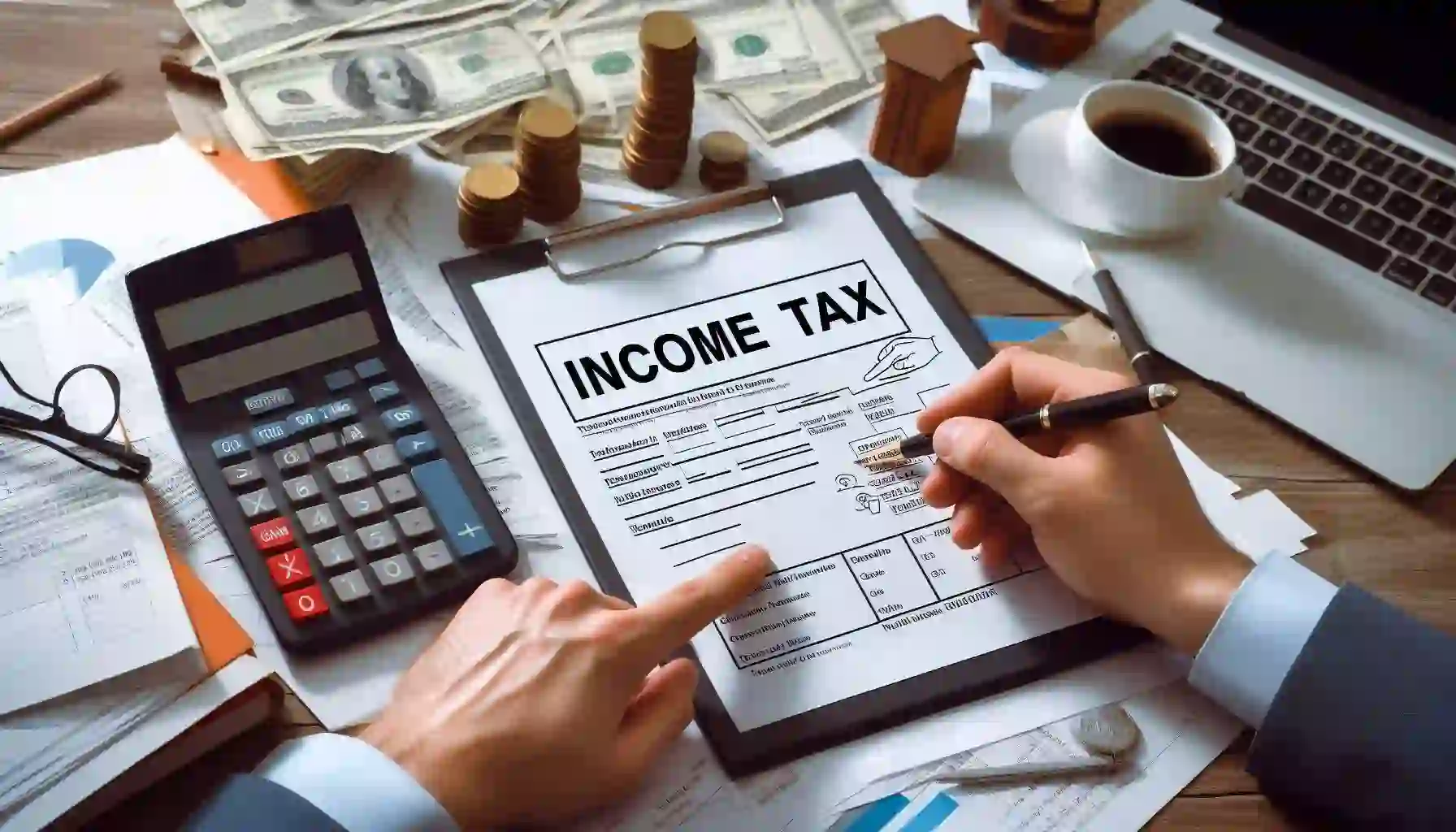 Taxation Laws In India - Processes And Changes : AI generated image