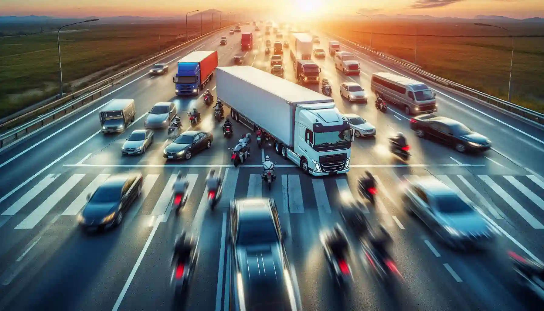 Why Truck drivers are opposing the new Hit-and-run law? : AI generated image
